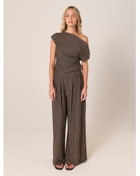 Fate + Becker - Everlyn Metallic Jersey Top