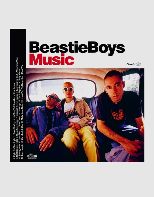 Universal Music - Beastie Boys - Beastie Boys Music - 2Lp Vinyl Album & Crosley Record Storage Display Stand