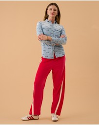 Araminta James - Velour Splice Trackpants