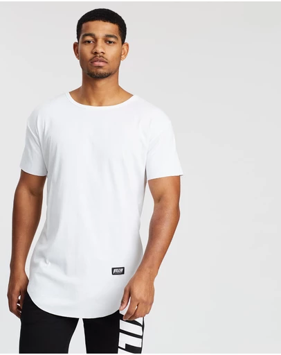 VILLIN - Faded Faith Drop Front Tee