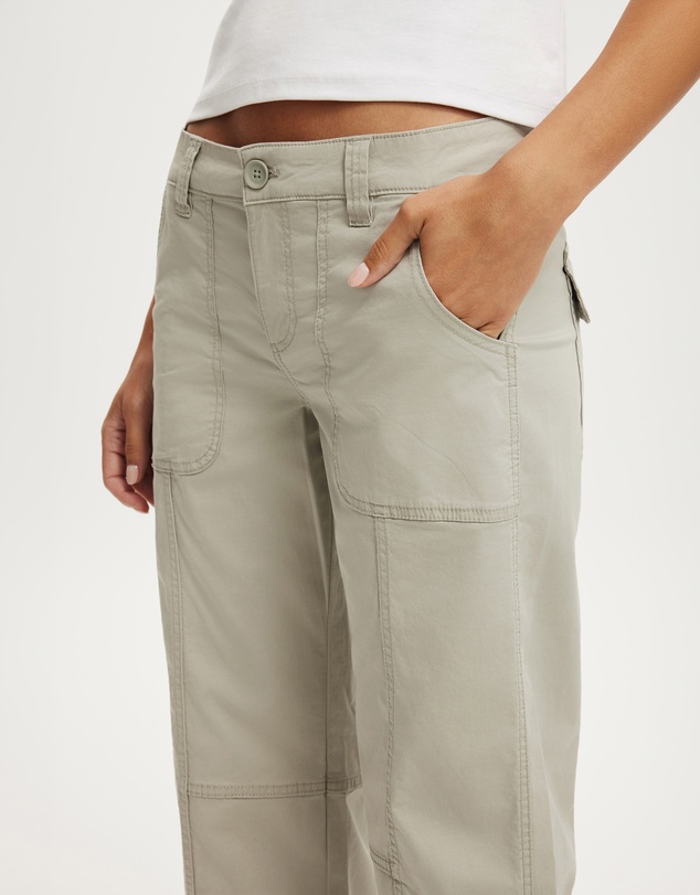 Cotton On - Lexi Low Rise Utility Pants