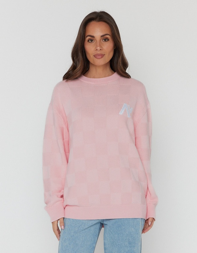 ALEXANDRA - Catier Knit Jumper Light Pink