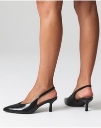 Verali - Lockwood Sling Back Stilettos