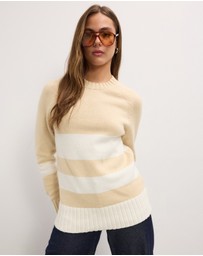 The Fated - Barone Stripe Knit Jumper