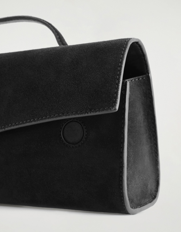 COS - Suede Clutch