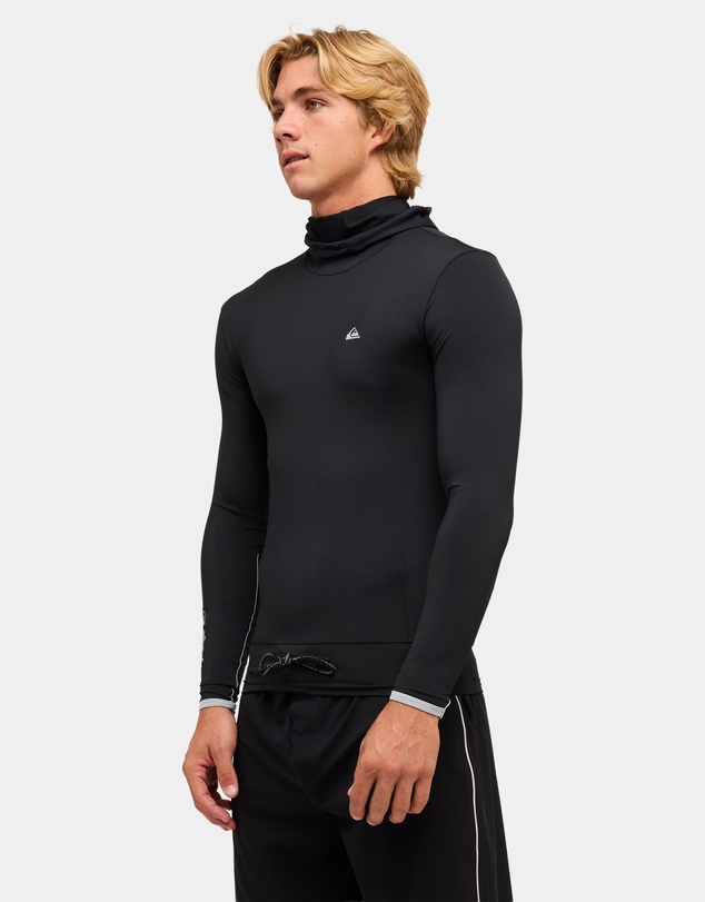 Quiksilver - Mens Highline UPF50 Hooded Long Sleeve Rashguard