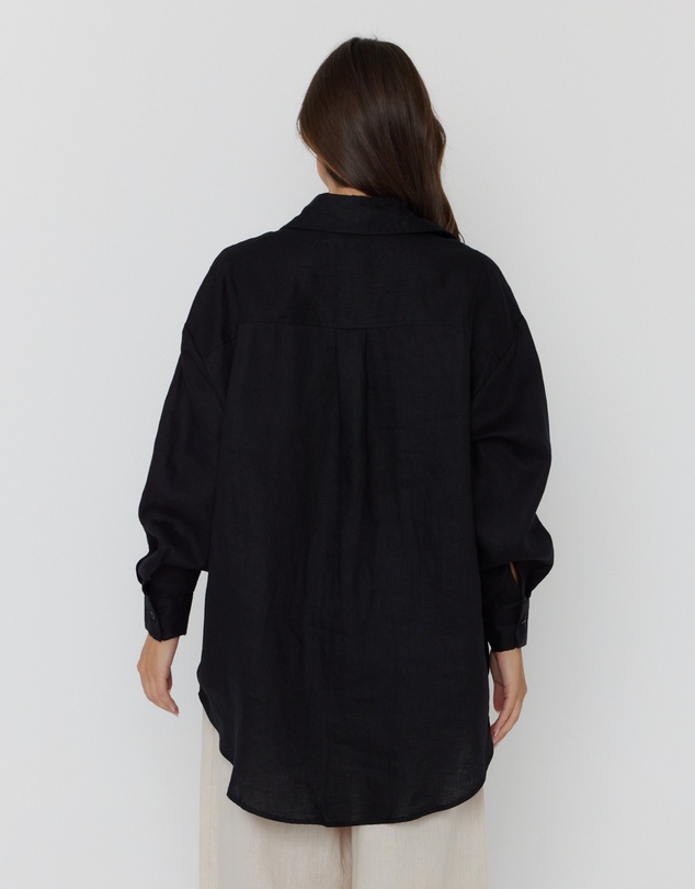 ALEXANDRA - Pluto Shirt Black