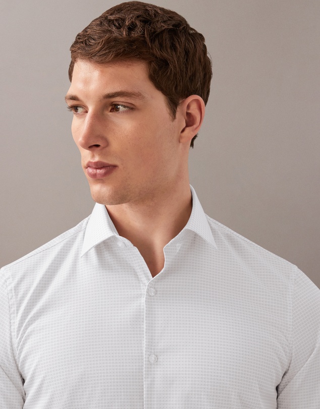Calvin Klein - Poplin Stretch Dress Shirt