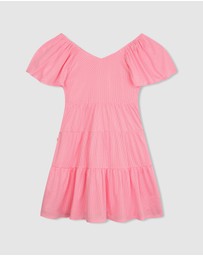 Billieblush - Short Sleeved Dress - Kids-Teens