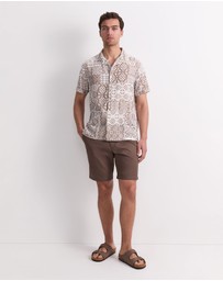 Sportscraft - Casper Short Sleeve Print Shirt