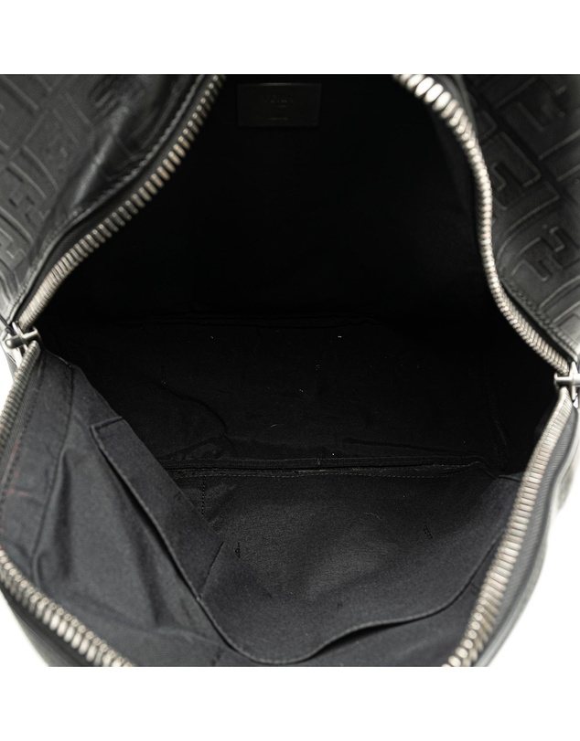 Pre-Loved by Azura Reborn - Pre-Loved Vitello Grace Zucca Embossed Leather Backpack
