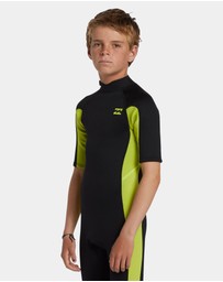 Billabong - Boys 8-14 2/2 Foil Back Zip Springsuit