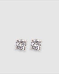 Stephanie Browne - Twinkle Earrings - Rhodium
