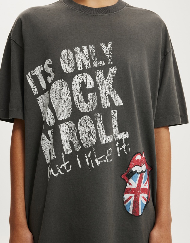 Cotton On - The Lcn Music Boxy Graphic Tee