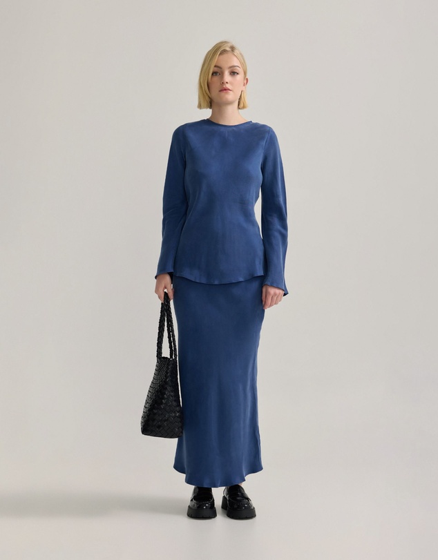 Oxford - Madeline Cupro Top
