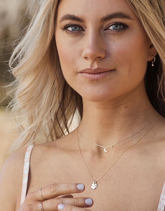 Luna Rae - Solid Gold - Luna Diamond Necklace