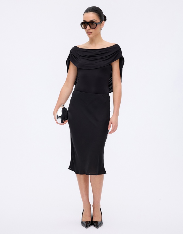 Minima Esenciales - Laramie Draped Bodysuit