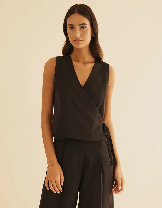Atmos&Here - Freida Wrap Vest Top