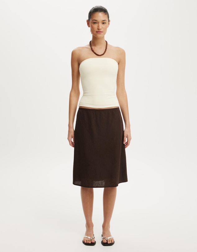 Cotton On - Haven Slip Midi Skirt