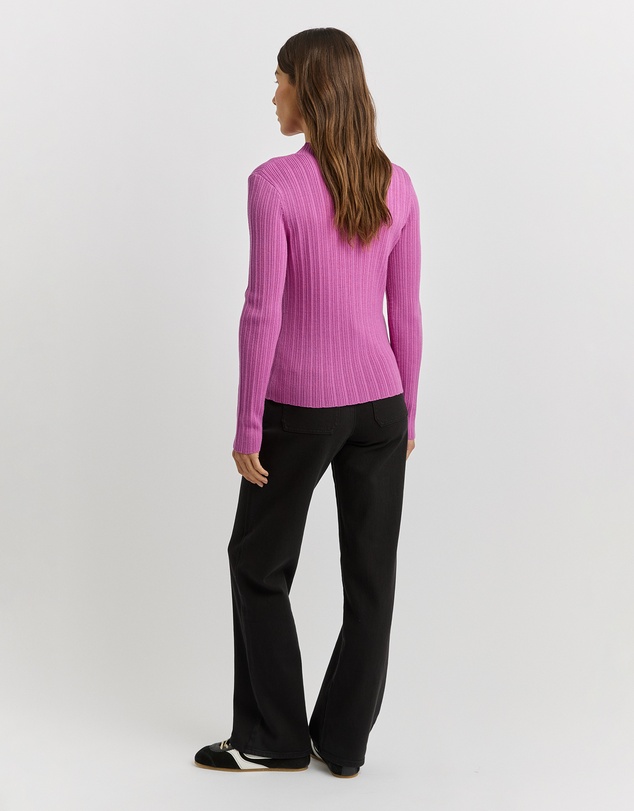 Toorallie - Variegated Rib Cardigan