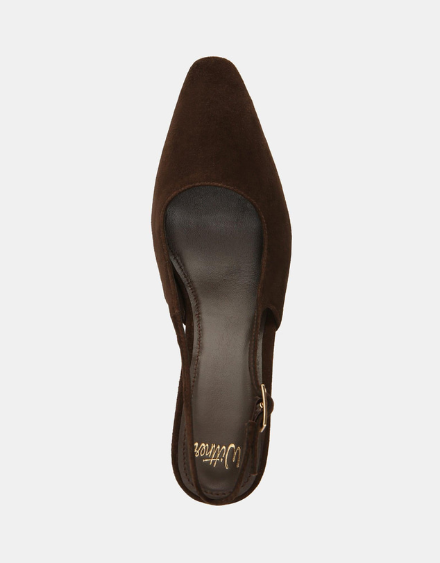 Wittner - Tahli High Heels Dark Brown Suede