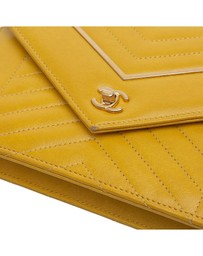 Pre-Loved by Azura Reborn - Pre-Loved Small Reversed Chevron Lambskin Flap