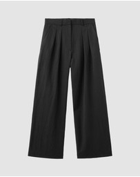 M.N.G - Straight-Fit Lyocell Trousers