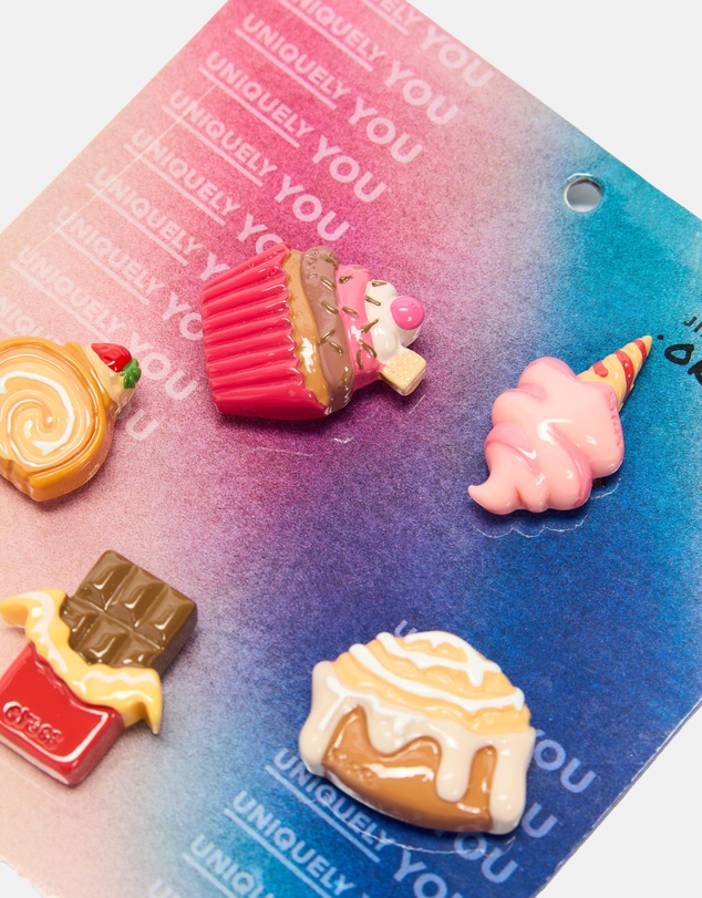 Crocs - 5-Pack Sweet Treats Jibbitz - Kids