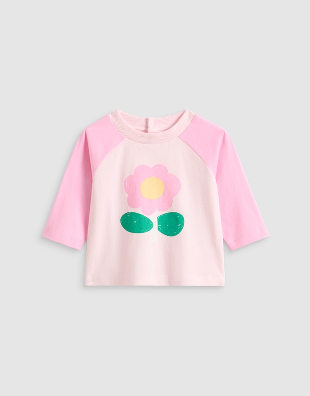 Seed Heritage - Floral Raglan Tee