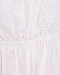 Petal & Pup - Milani Off Shoulder Playsuit - White