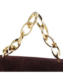 Pre-Loved by Azura Reborn - Pre-Loved Suede Chain Satchel