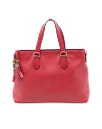 Pre-Loved by Azura Reborn - Pre-Loved Leather Bamboo Tassel Satchel