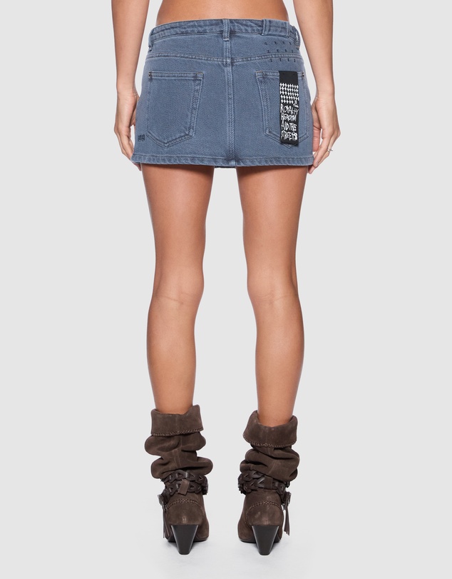 Ksubi - Micro Mini Skirt Exposed Mirage