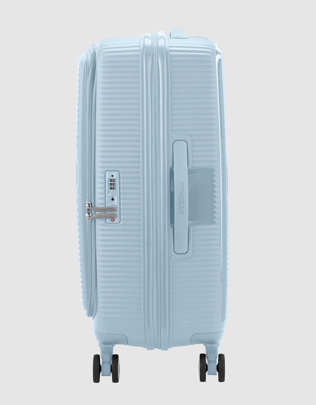 American Tourister - Curio Book Opening Medium Suitcase Expandable (68cm)