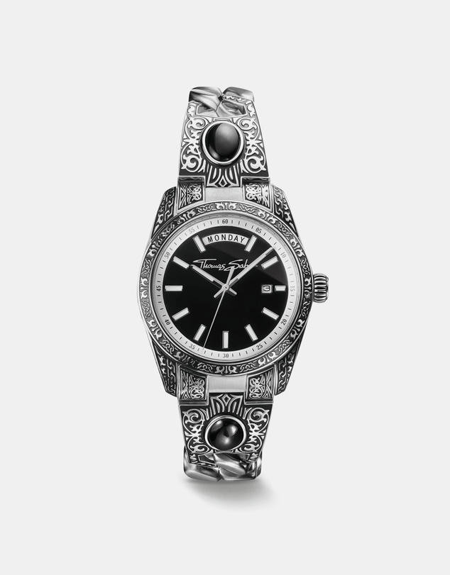 THOMAS SABO - Women's Western-Style Watch with Onyx, Stainless Steel