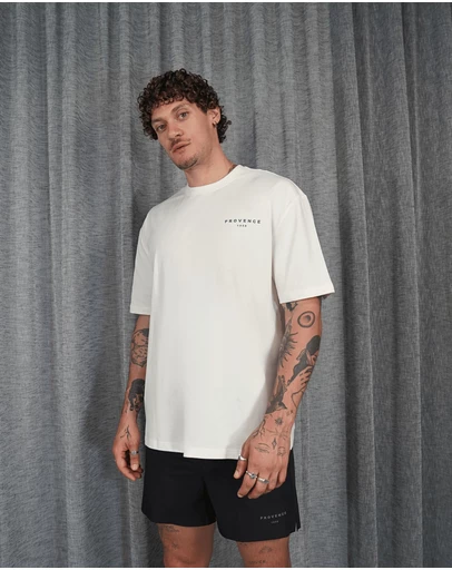 Provence - 1958 Logo T-Shirt Off White