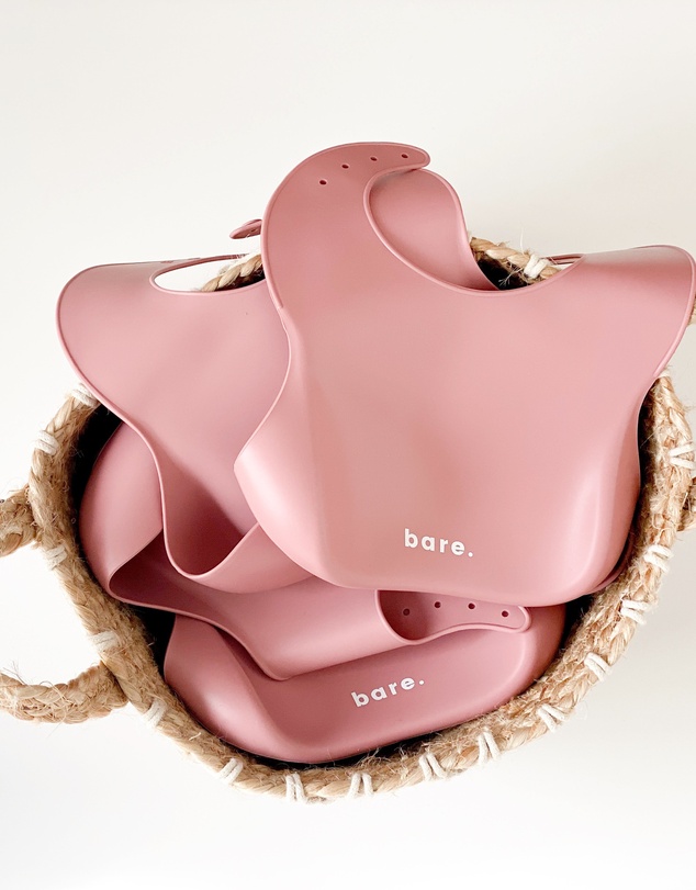 Bare The Label - Silicone Bib