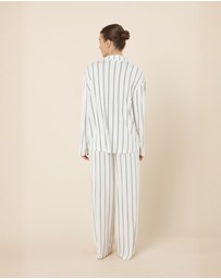Gingerlilly - Harlow Bamboo Striped PJ Set