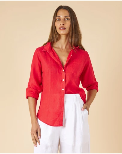 CAMIXA - Lina Linen Shirt