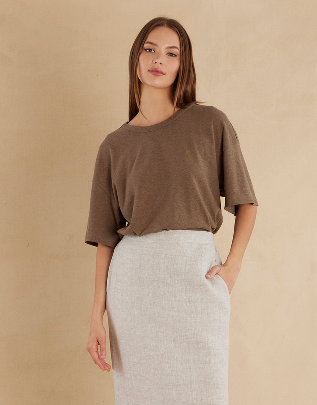 Amelius - Bondi Hemp Crew Neck Tee