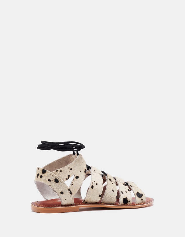 Just Because - Ishka Pony Leather Sandals