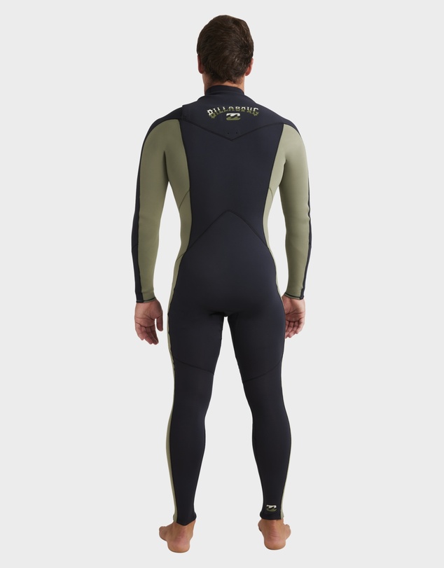 Billabong - Mens 3/2mm Absolute Natural Chest Zip Wetsuit