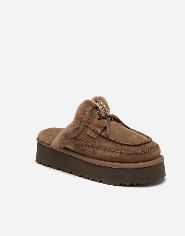 Ozwear Connection Uggs - Ugg Letitia Platform Slipper (Replaceable Decoration)