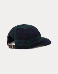 Polo Ralph Lauren - P-Wing Plaid Wool-Blend Ball Cap
