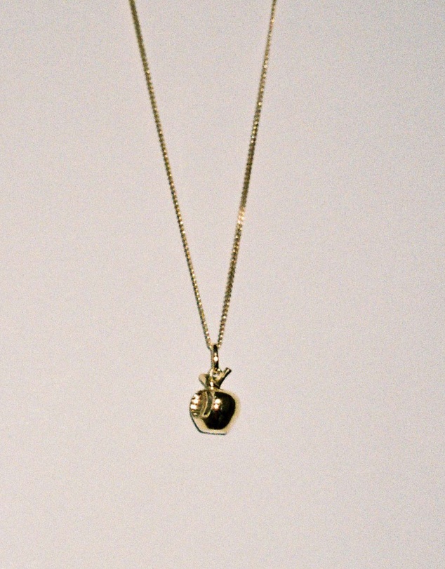 Meadowlark - Bitten Apple Charm Necklace