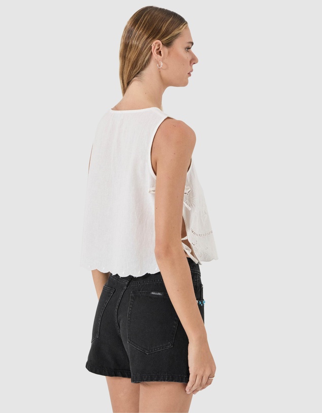Rolla's - Camille Top Embroidered