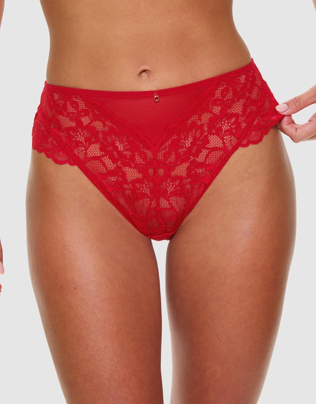 Ann Summers - Sexy Lace High Waist Brazilian