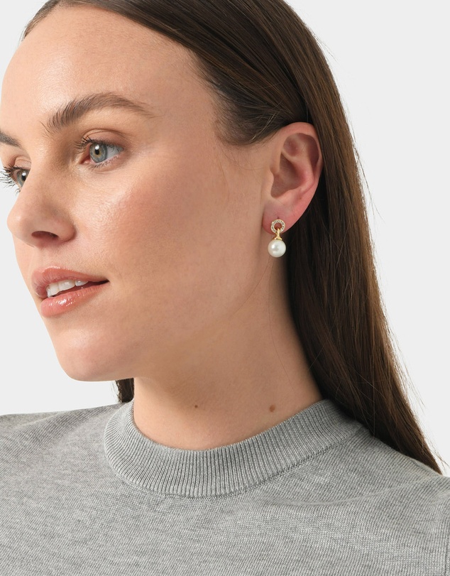 Forcast - Yvonne 16k Gold Plated Earrings