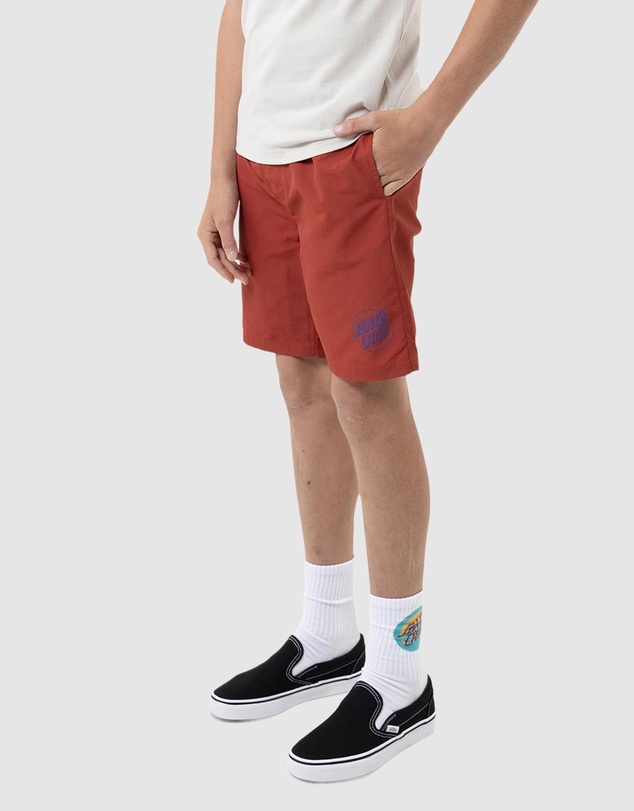 Santa Cruz - Opus Dot Cruzier Beach Shorts - Teens