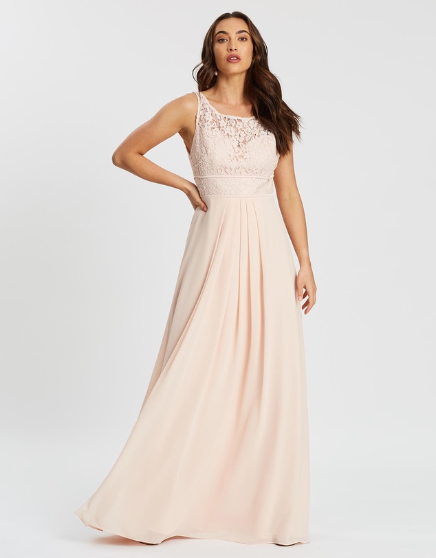 Alabaster The Label - Lace Bateau Dress